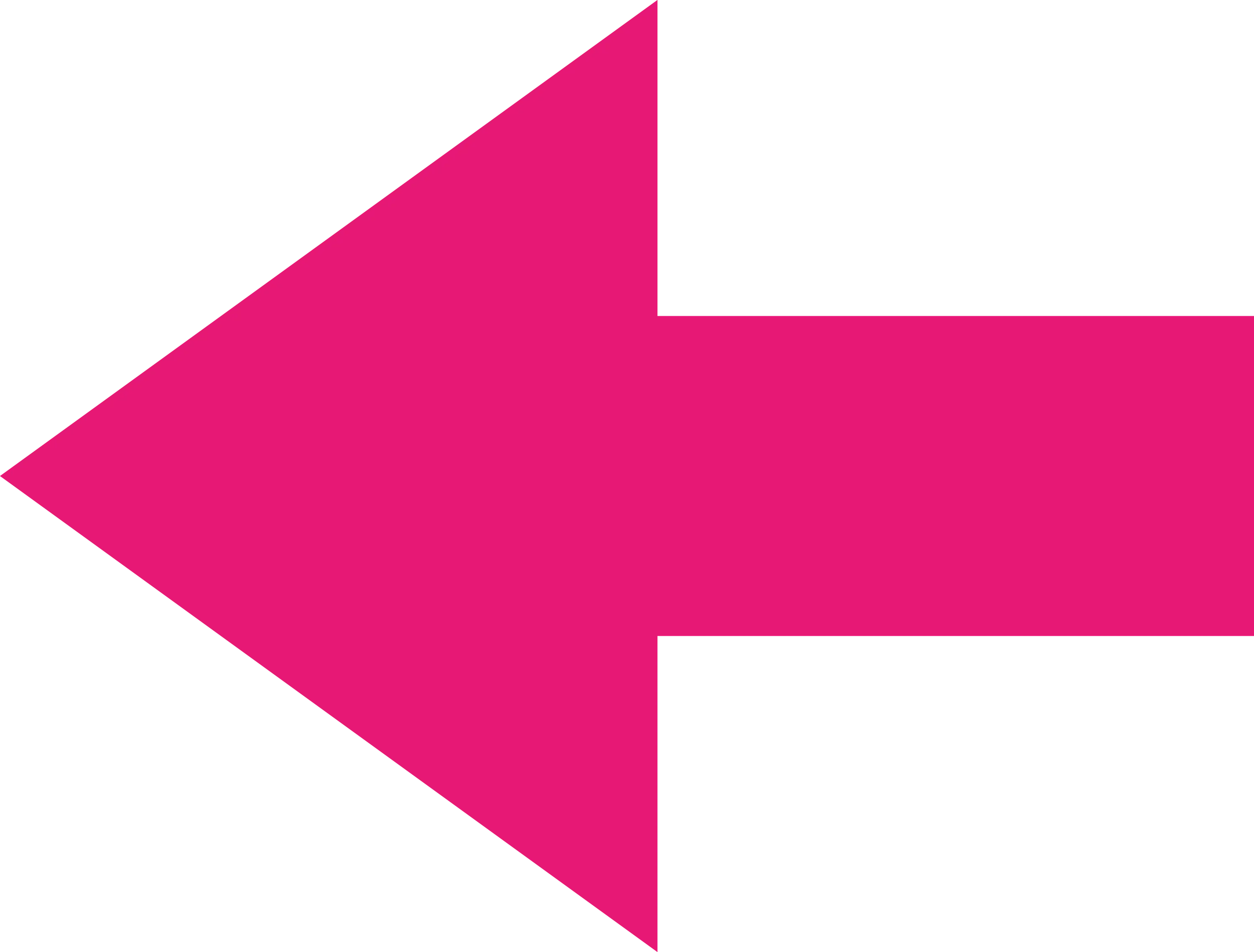 Pink Left Arrow