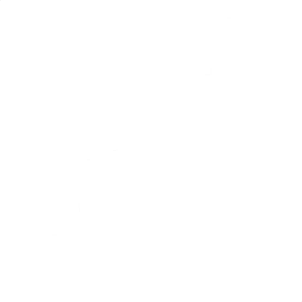 White Cowboy Riding Silhouette Illustration