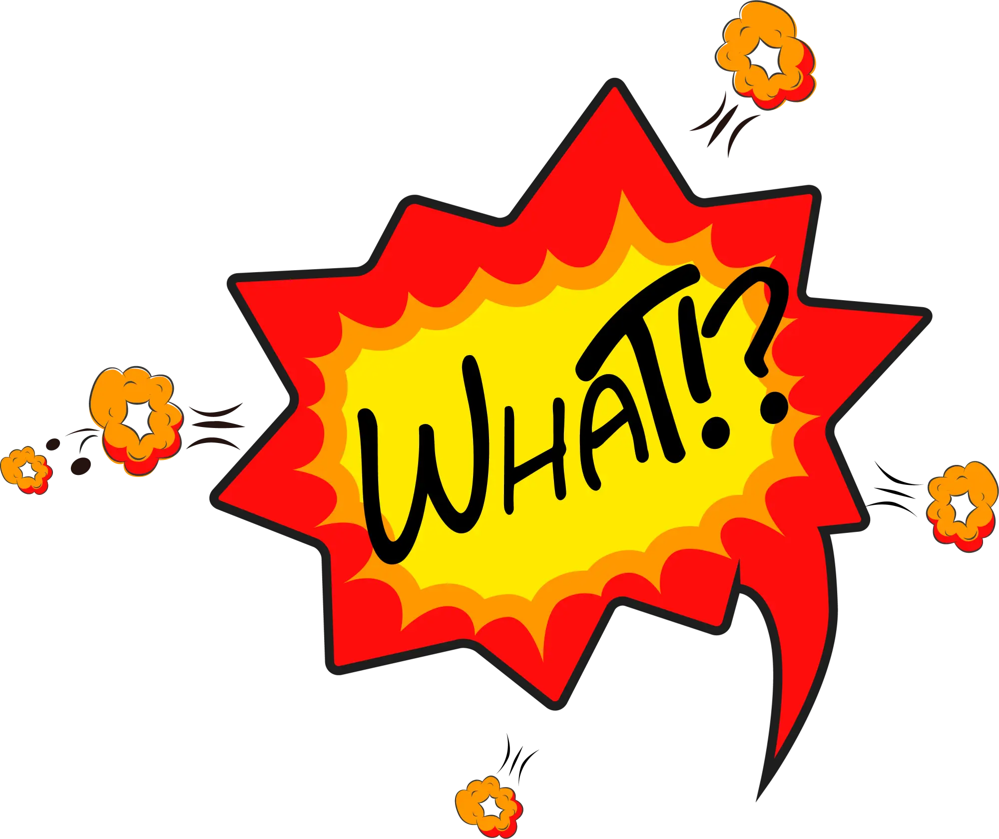 Comic Style What Sound Effect