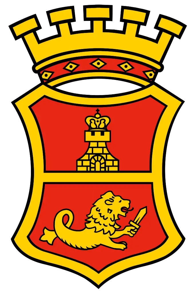 Coat of Arms with Crown and Lion