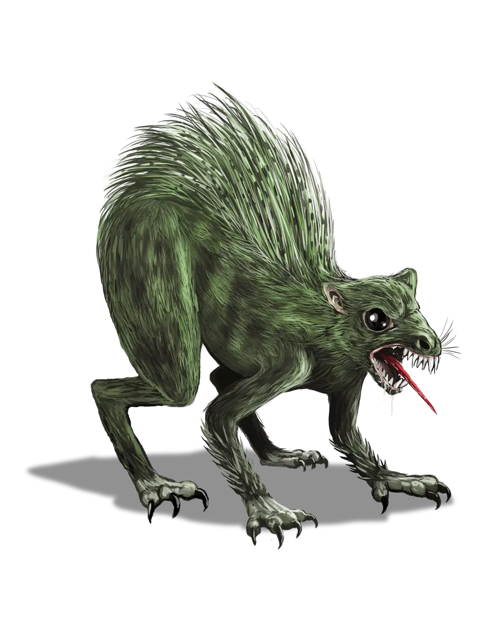 Scary Green Monster