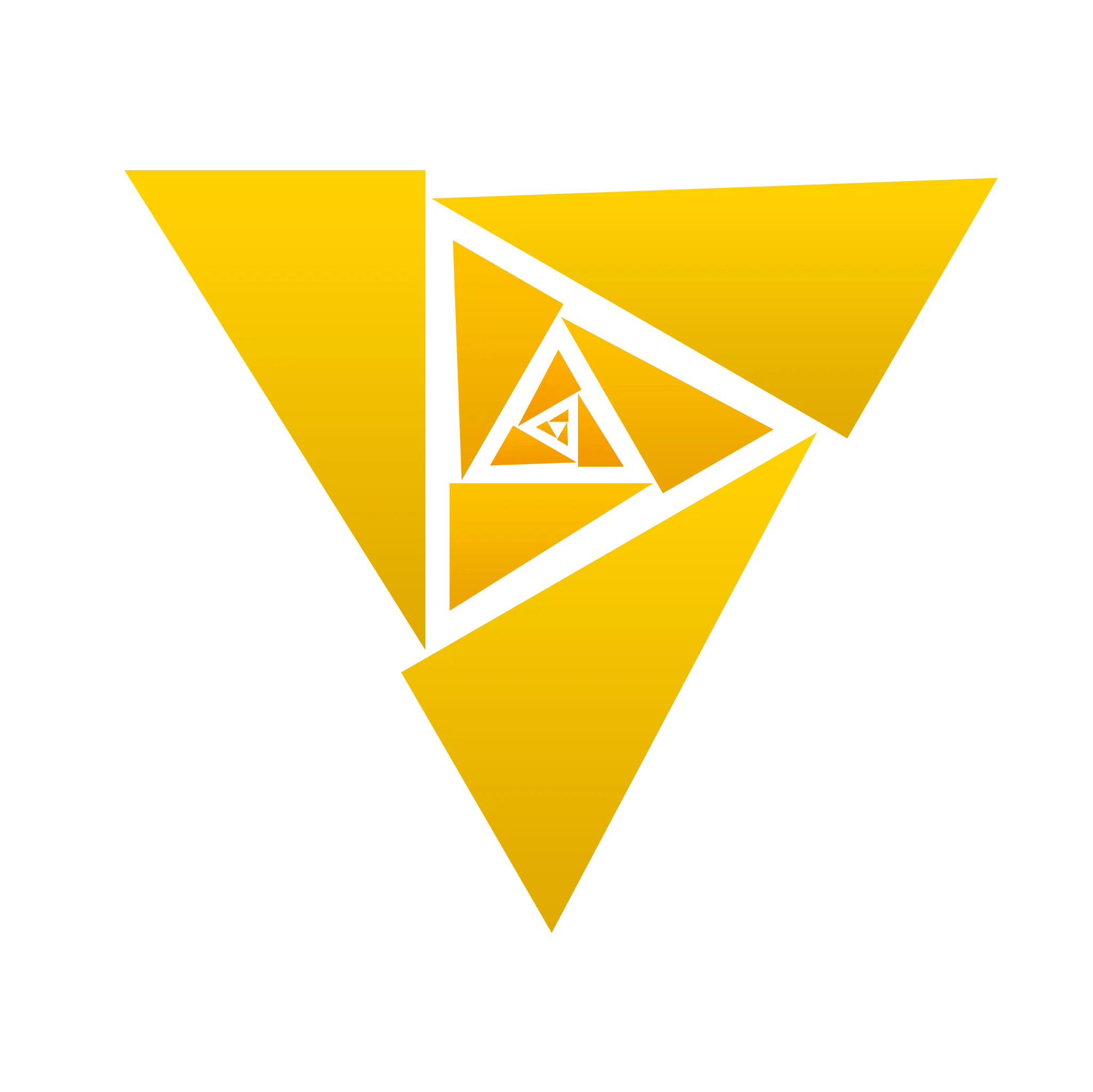 Abstract Geometric Triangle Pattern
