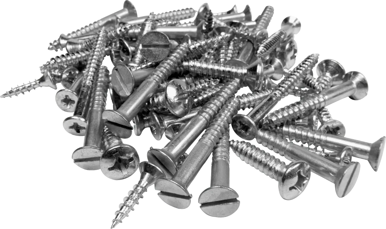 Pile of Metal Screws