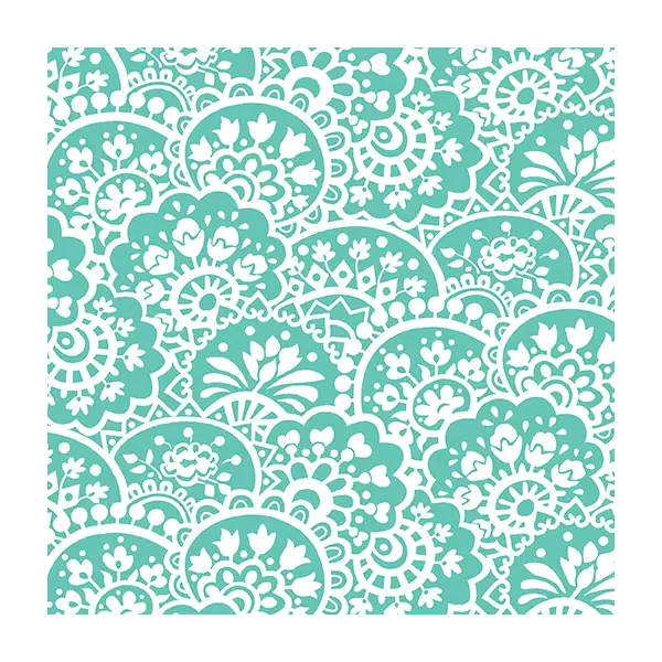 Blue Floral Pattern