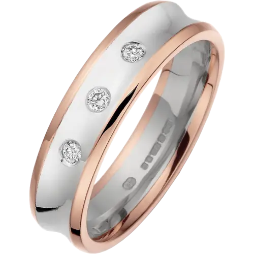 Shiny Diamond Wedding Ring