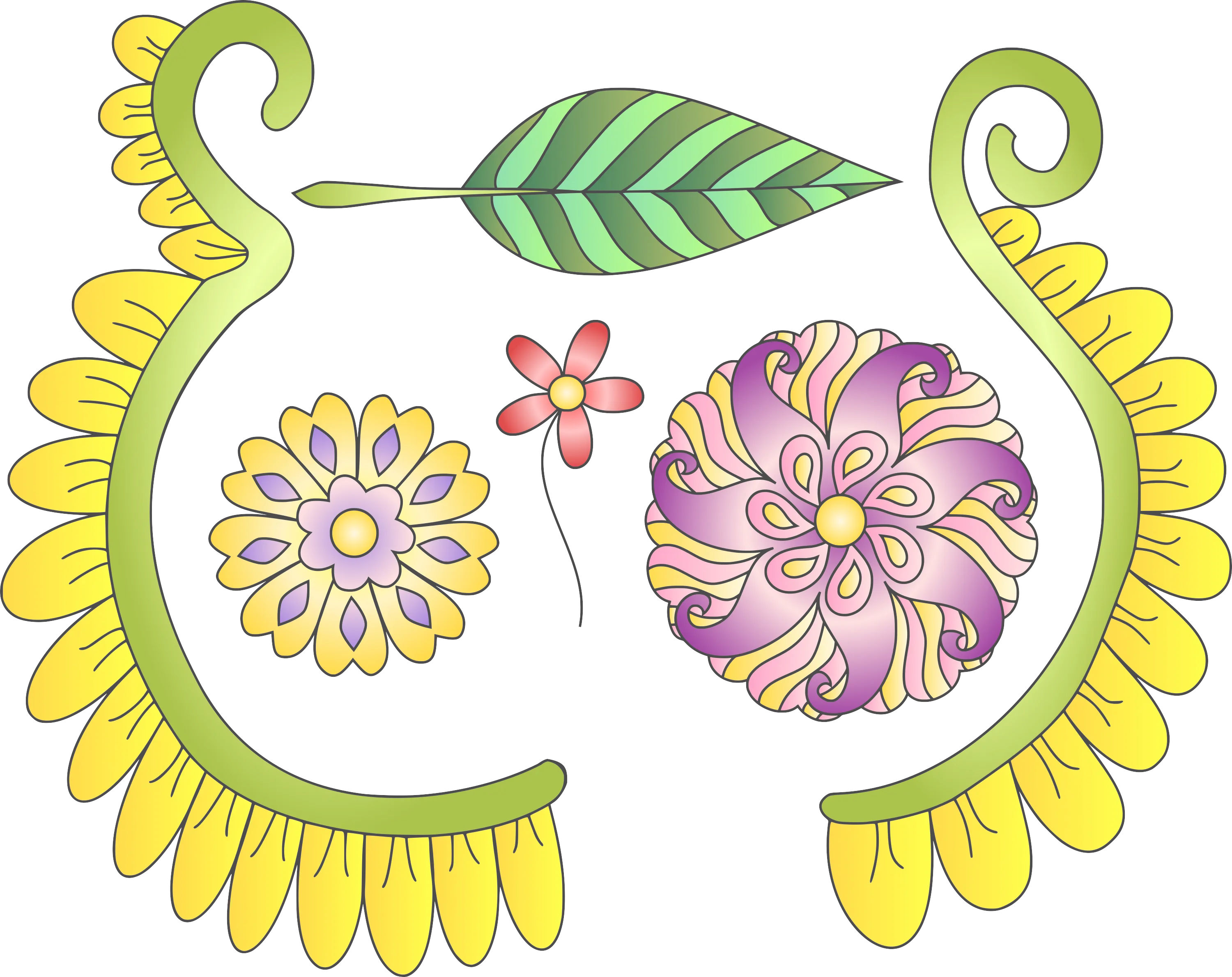 Colorful Floral Design
