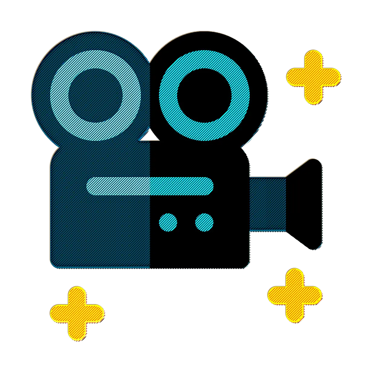 Movie Camera Icon Design