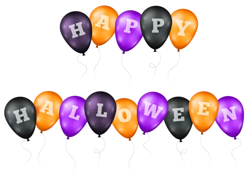 Happy Halloween Balloons
