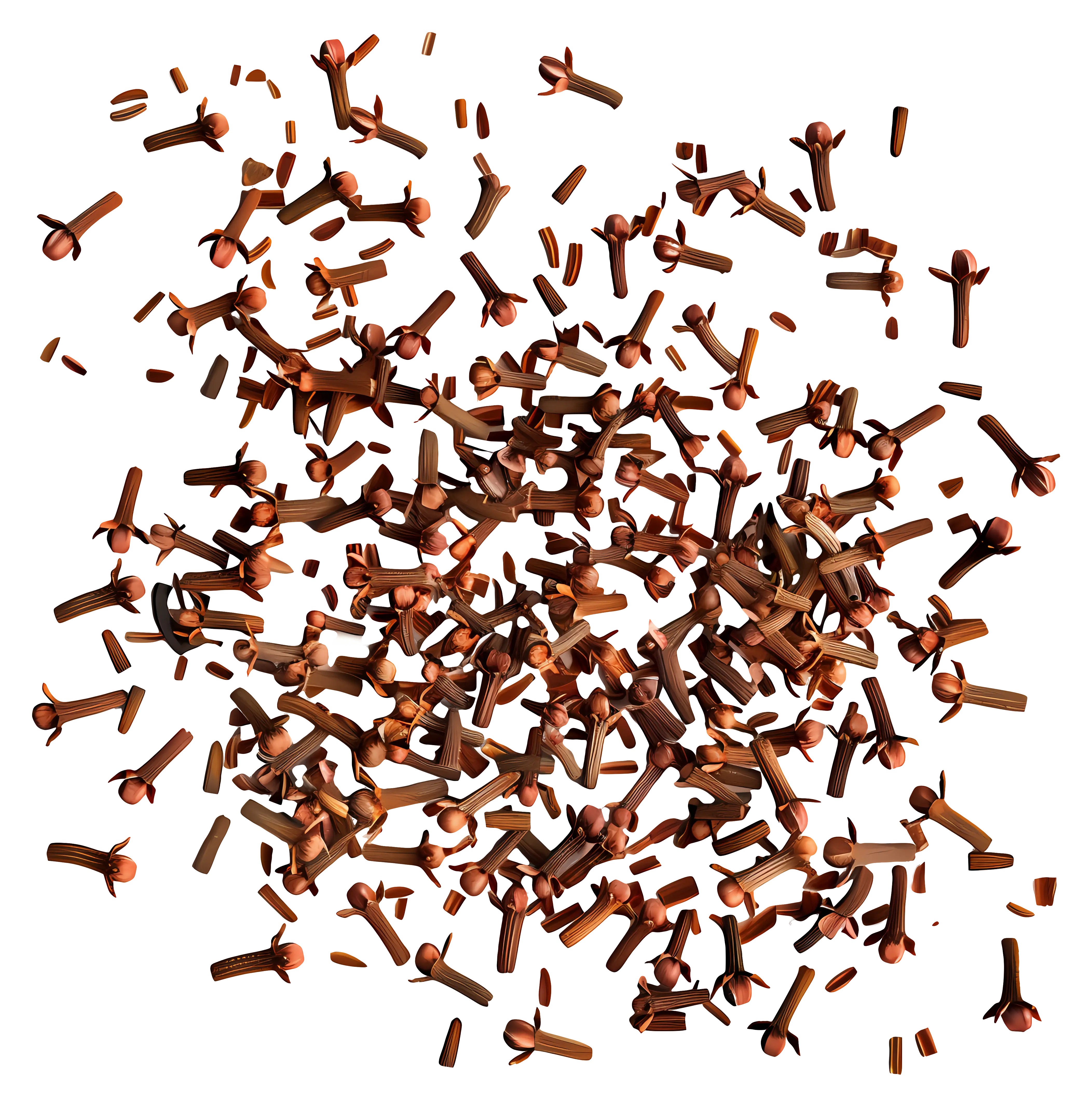 Scattered Aromatic Dried Cloves