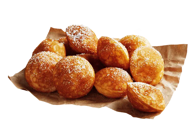 Delicious Danish Pancakes with Powdered Sugar