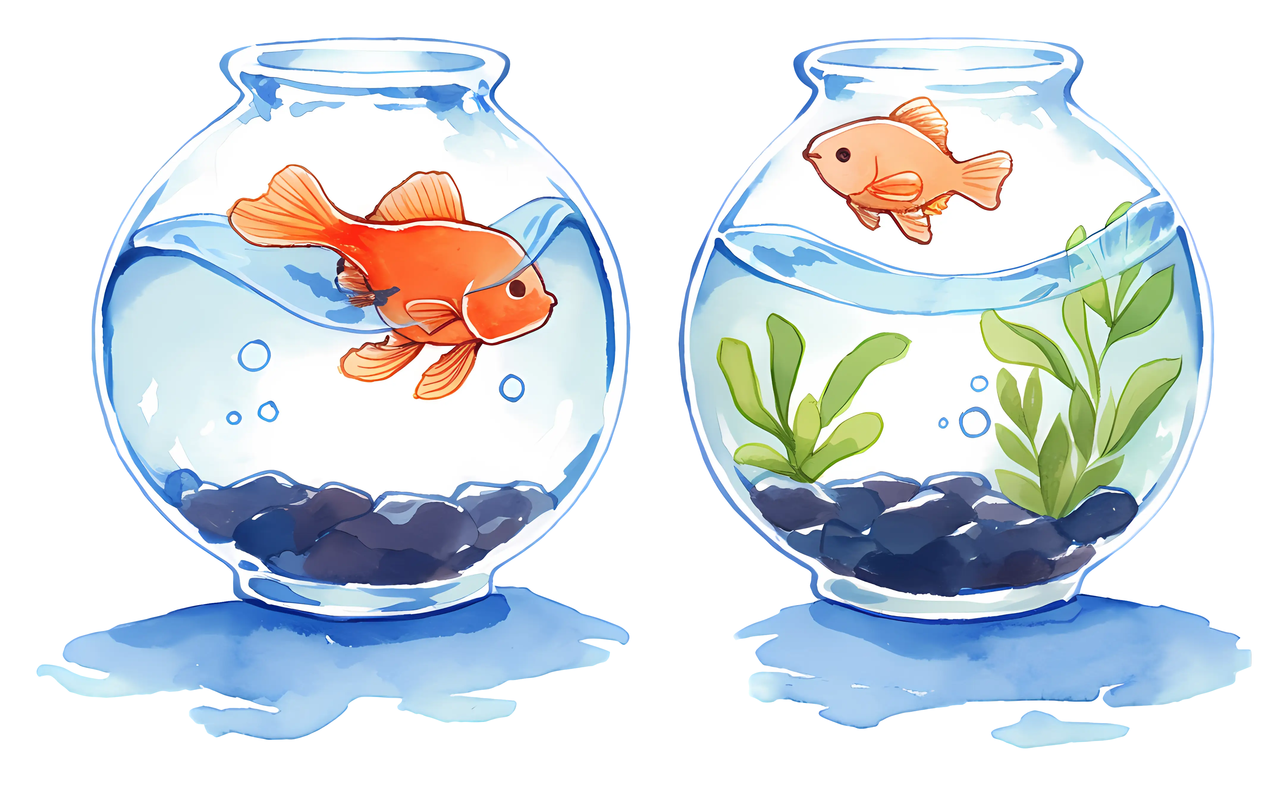 Goldfish in Bowl