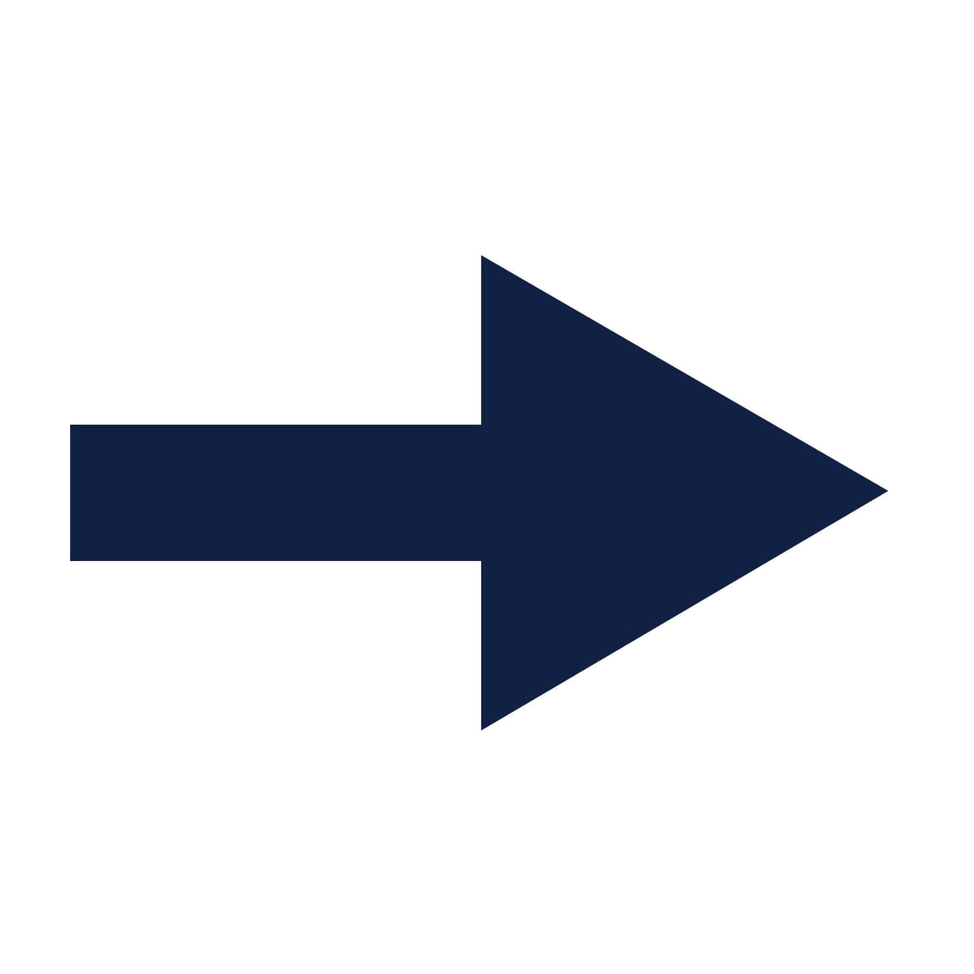 Dark Blue Right Arrow