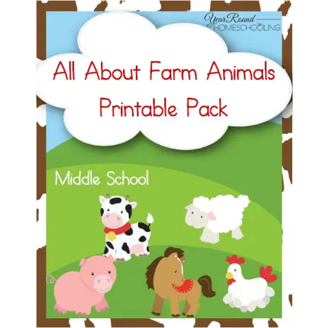 Farm Animals Printable Pack