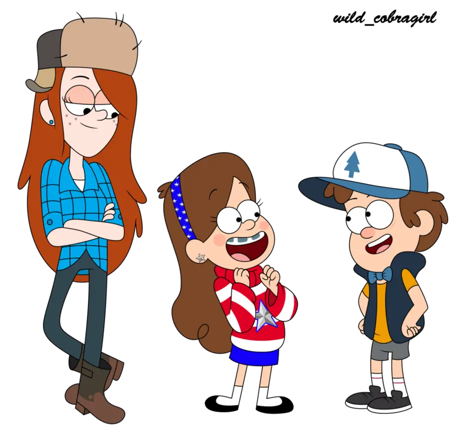 Cartoon Characters in Fun Poses