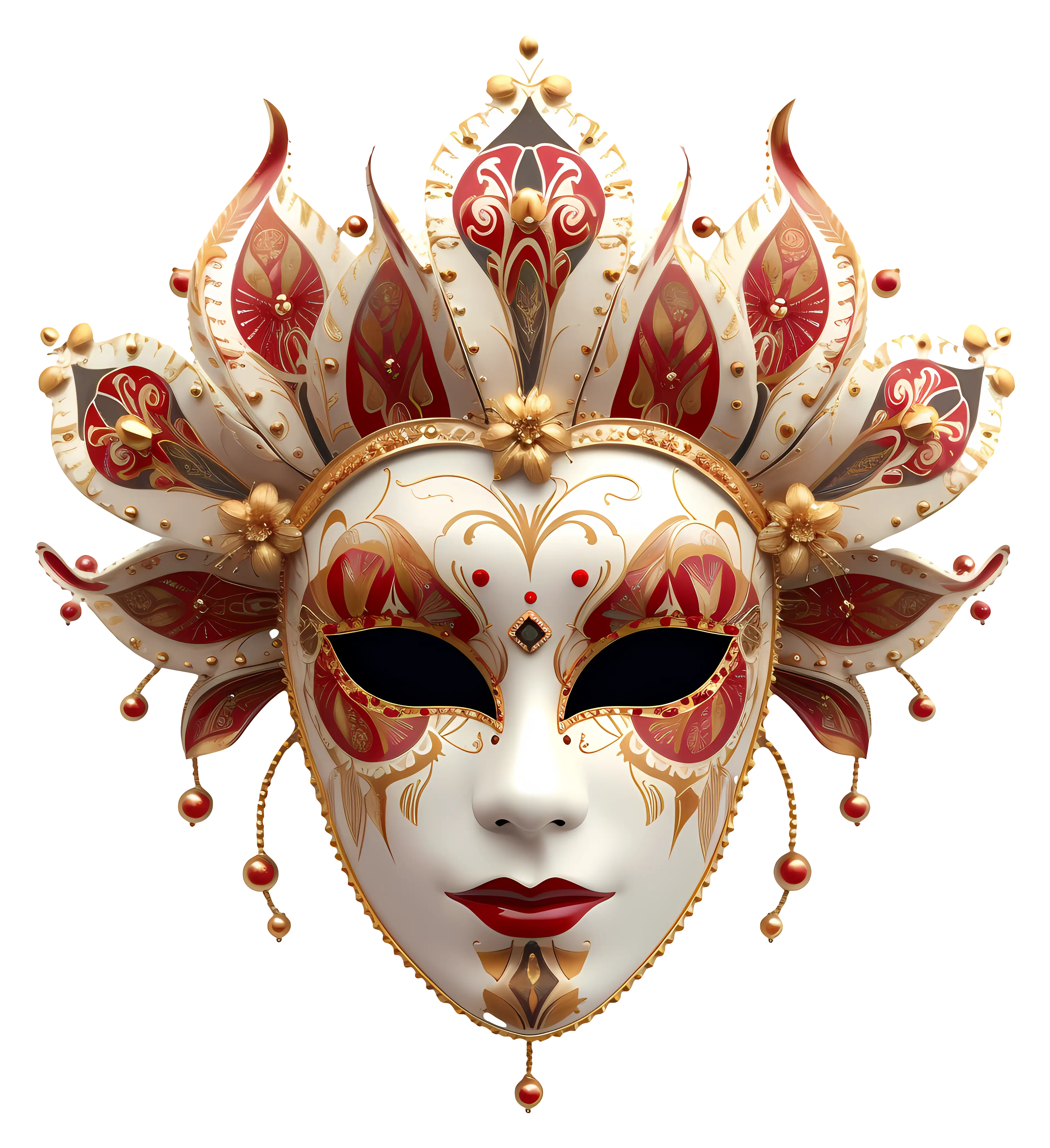 Decorative Venetian Carnival Mask