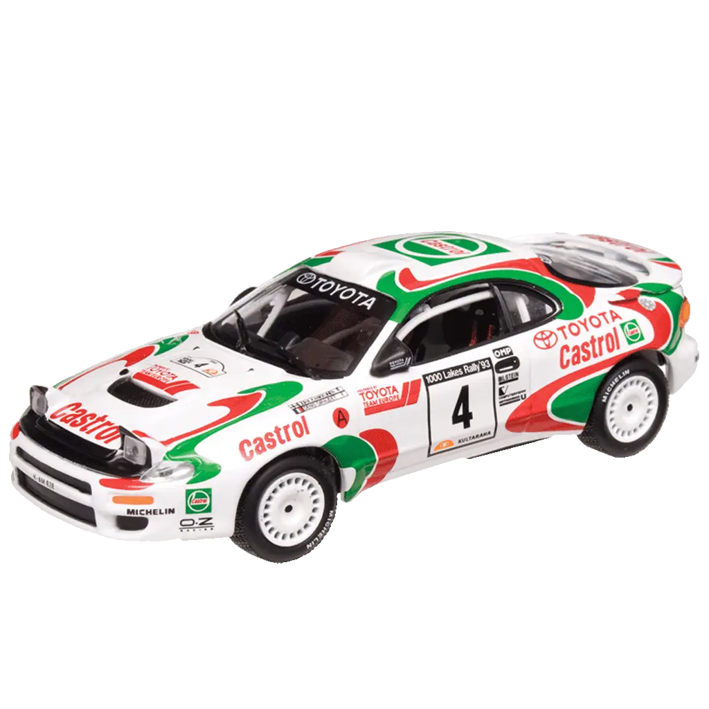 Rally Car Toy in Castrol Design