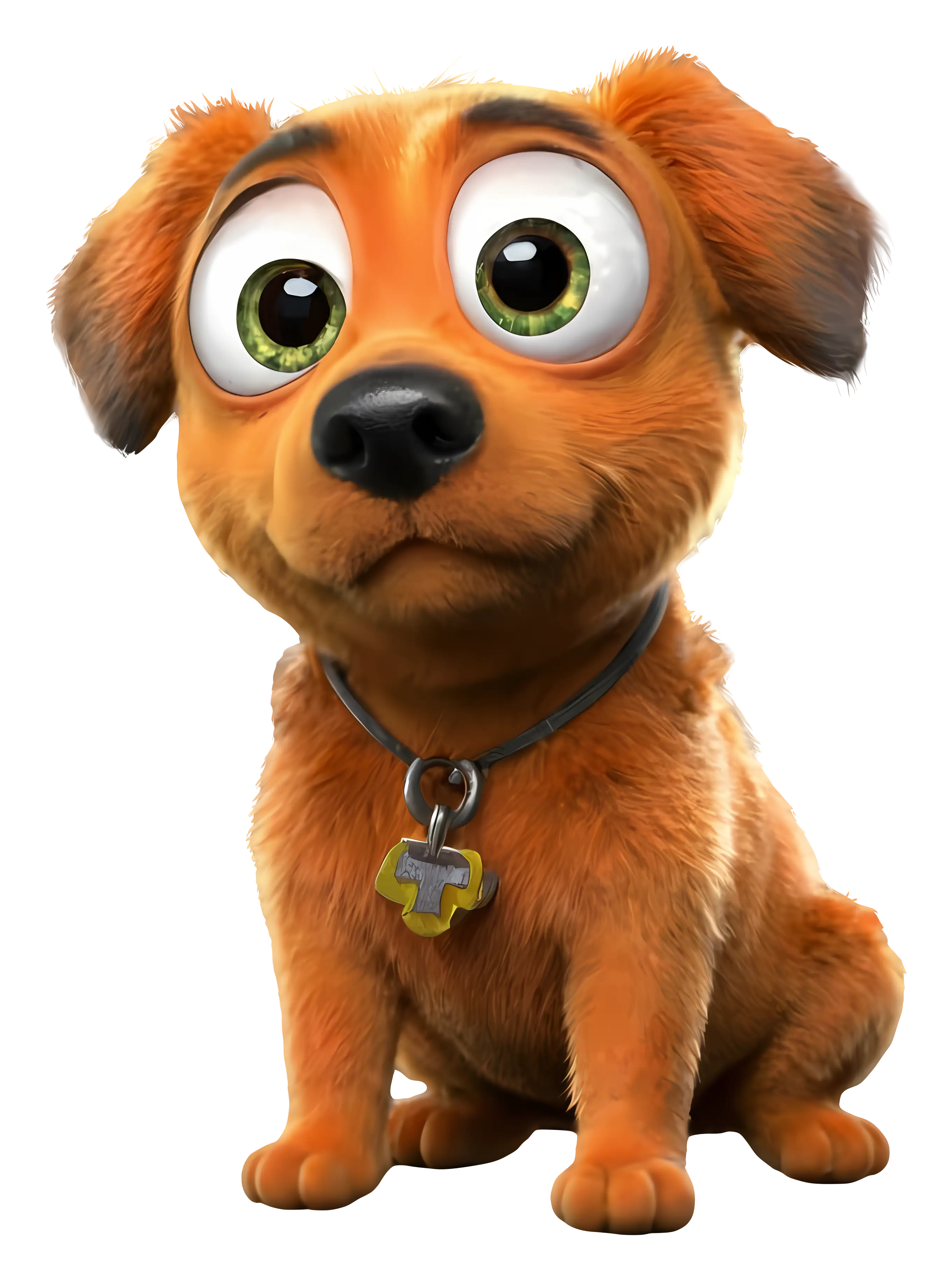 Adorable Cartoon Dog Illustration