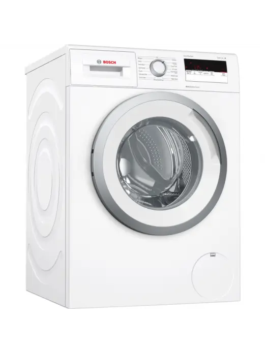 Modern White Washing Machine for Laundry