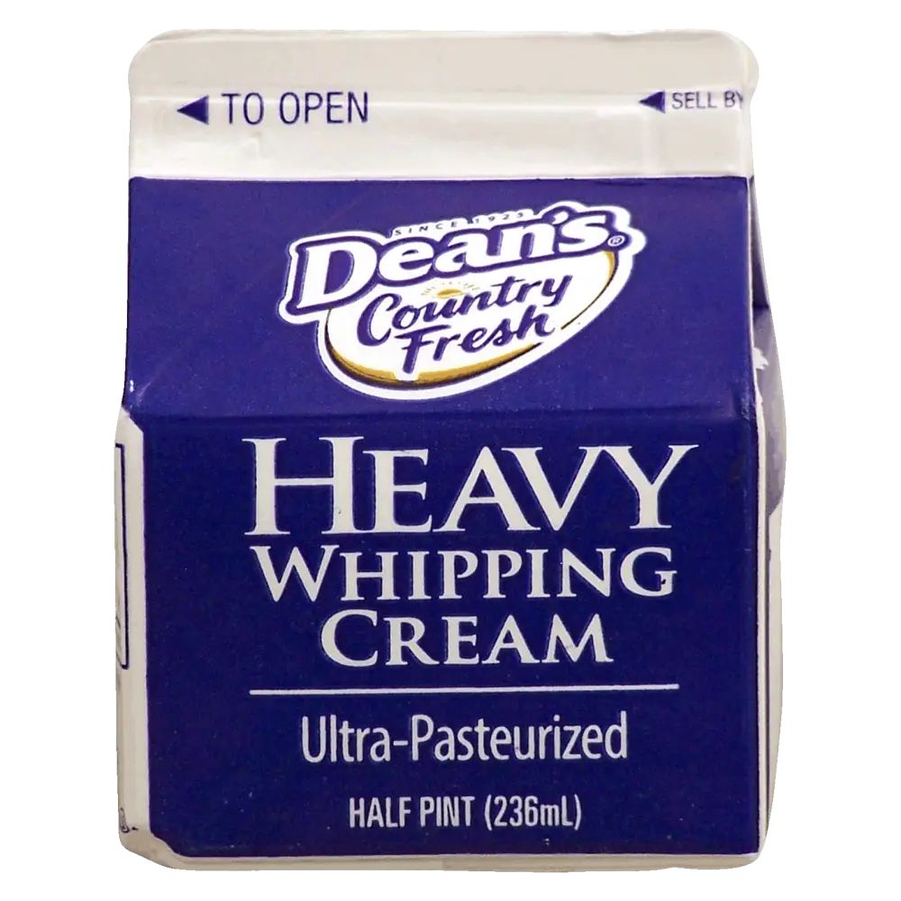Carton of Heavy Whipping Cream