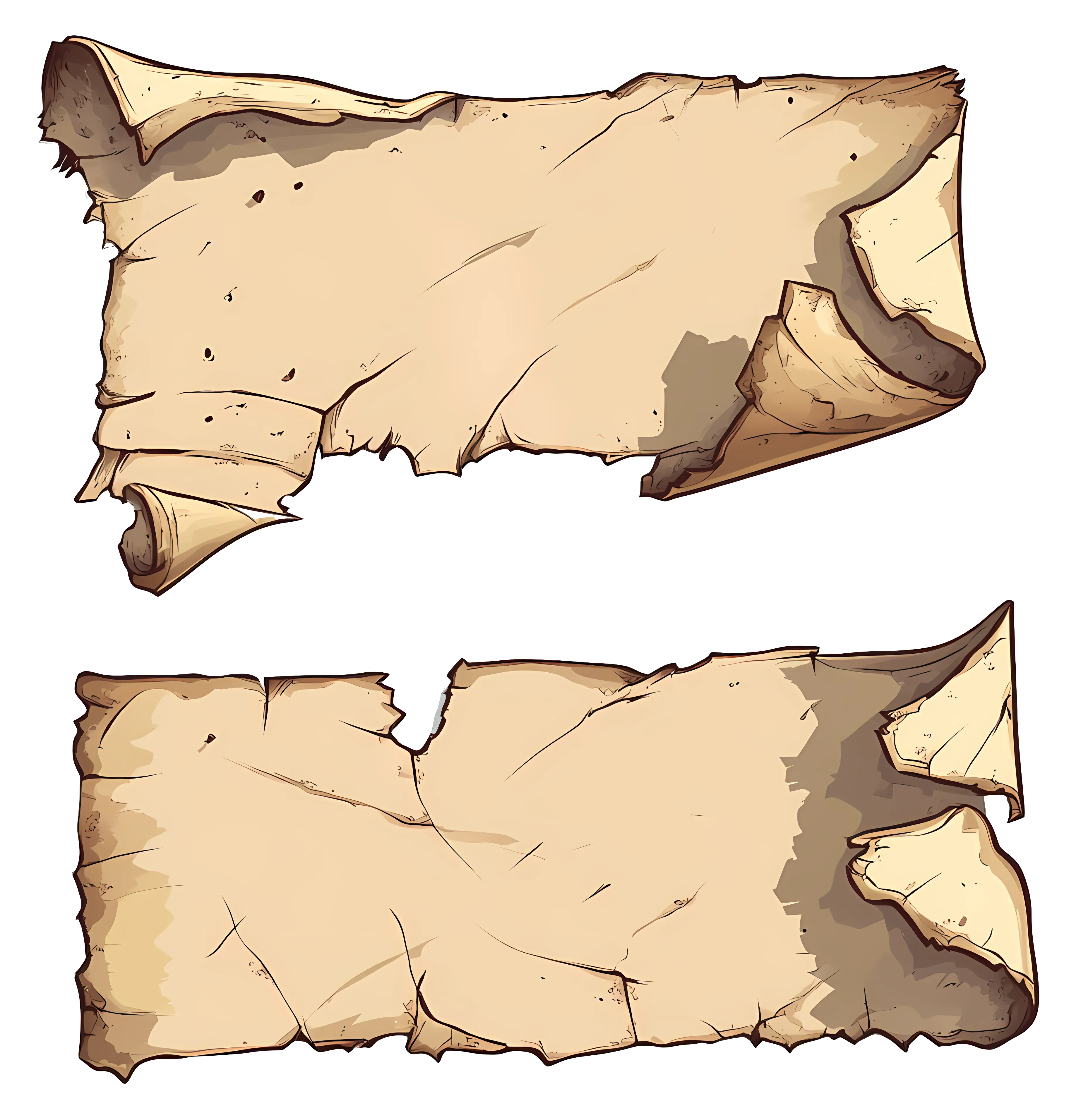 Old Scroll with Vintage Look
