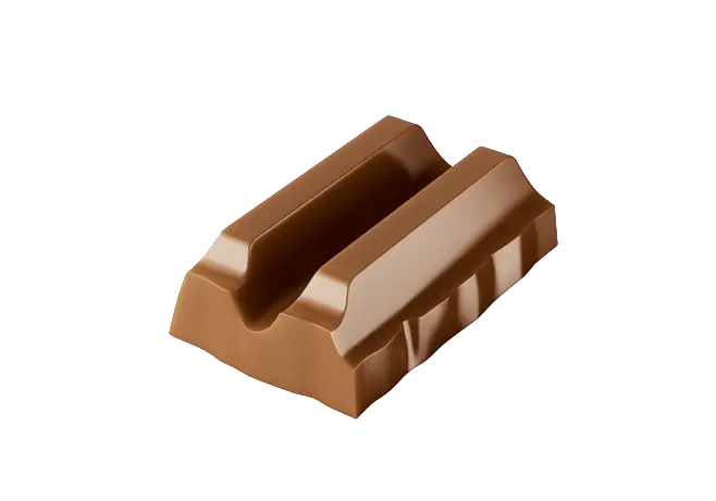 Chocolate Candy Bar Piece