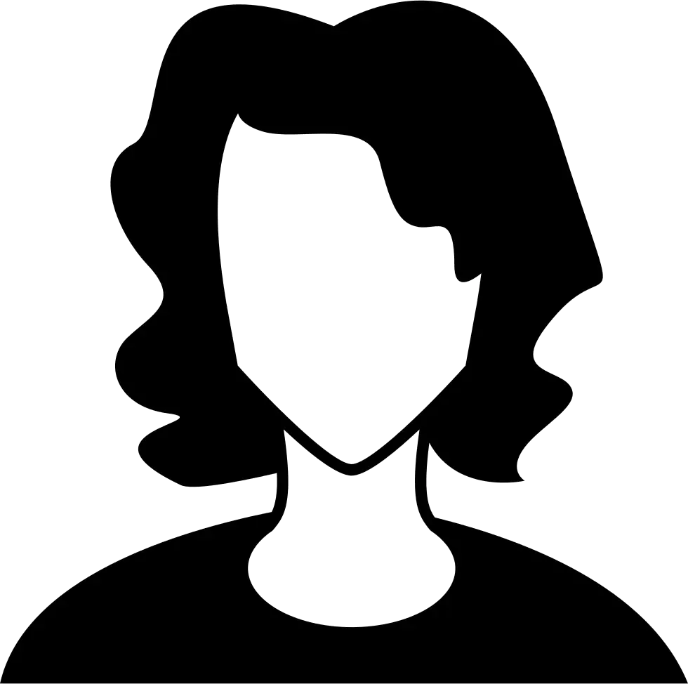 Silhouette of Woman Profile