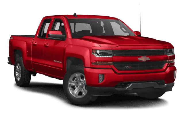 Red Chevrolet Pickup Truck for Adventure