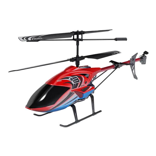 Red Toy Helicopter with Remote Control