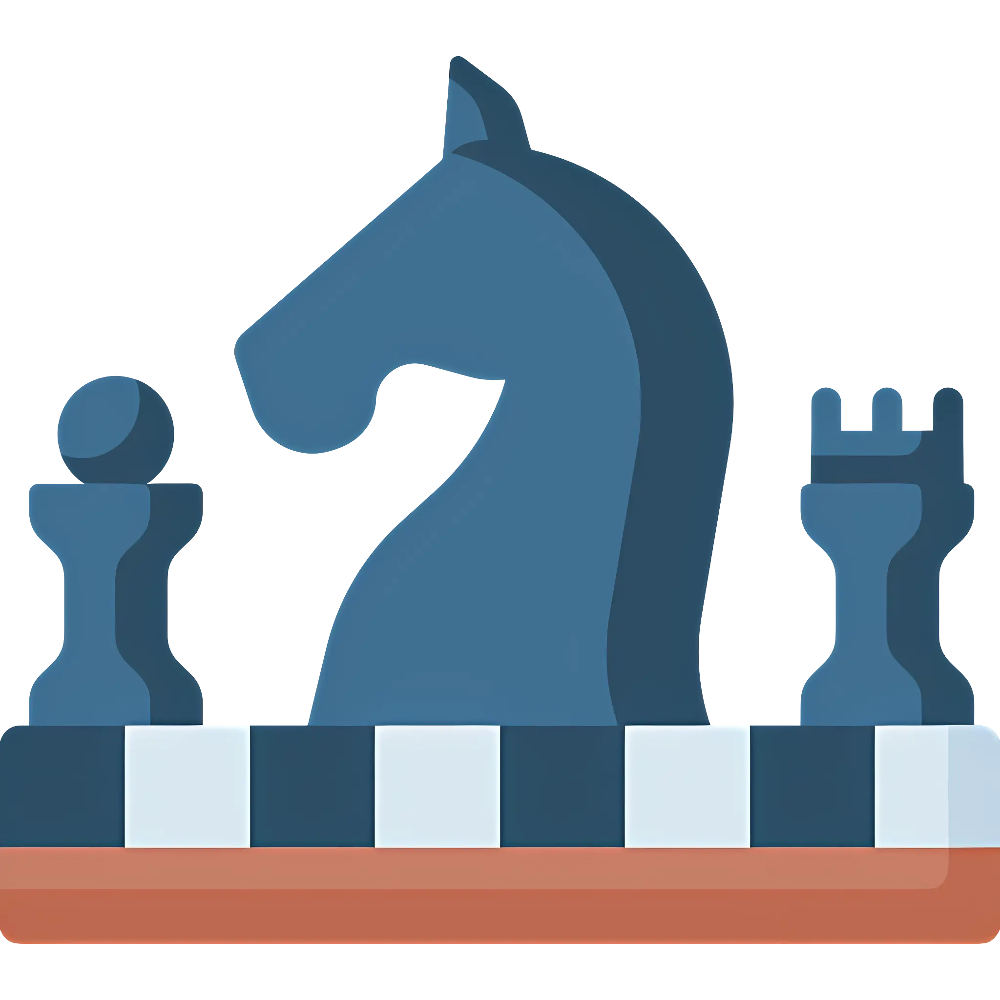 Chess Pieces on Board