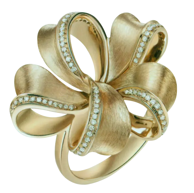 Gold Flower Ring