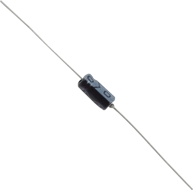 Electronic Diode in Close-Up View