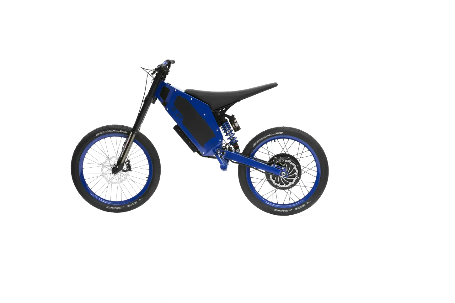 Blue Electric Dirt Bike with Modern Design
