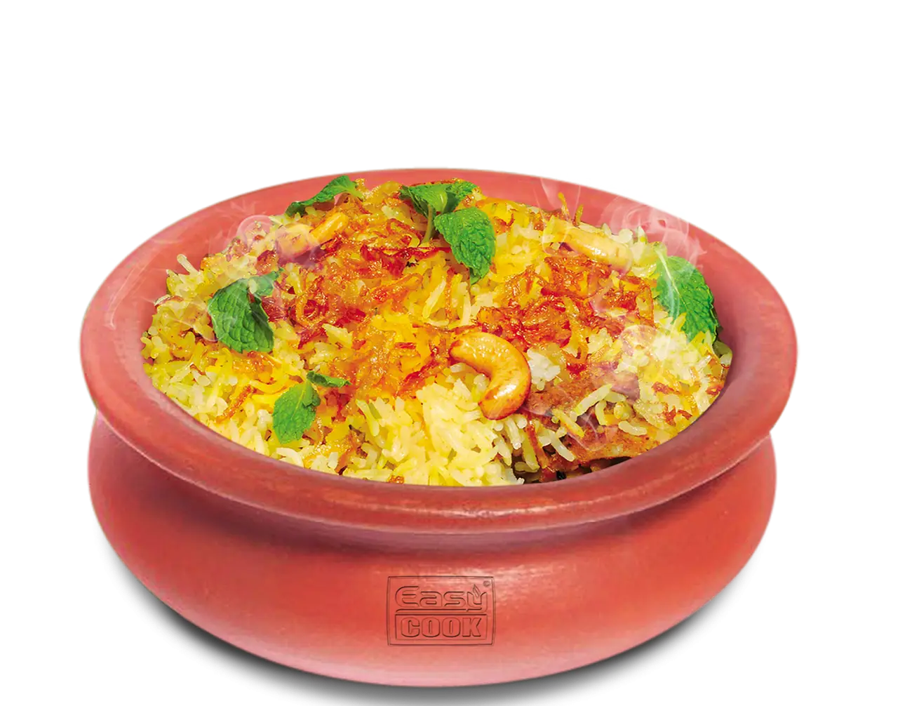 Traditional Biryani in Clay Pot