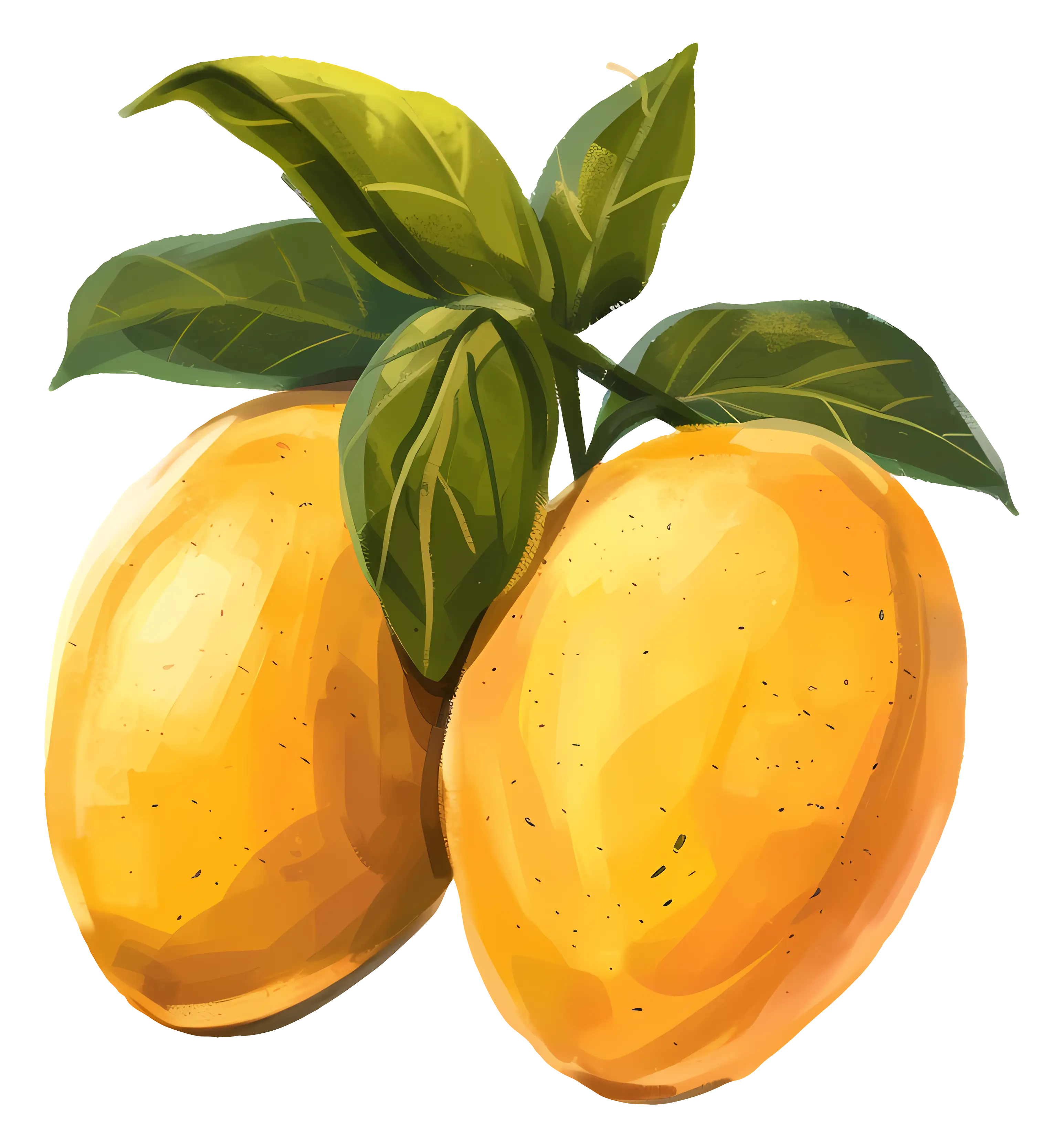 Juicy Yellow Mangoes