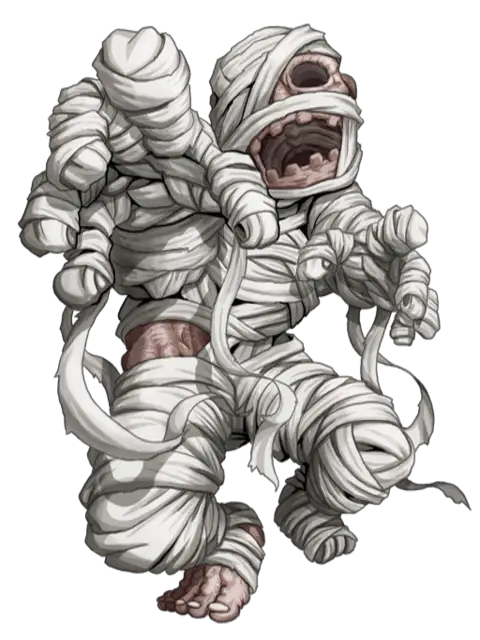 Mummy Wrapped in Bandages