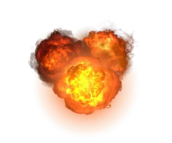 Fiery Explosion