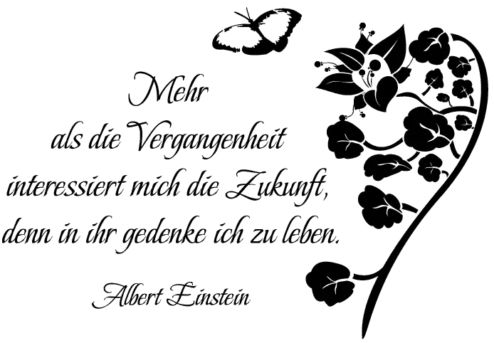 Inspirational German Quote by Einstein