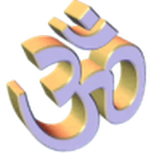 3D Om Symbol