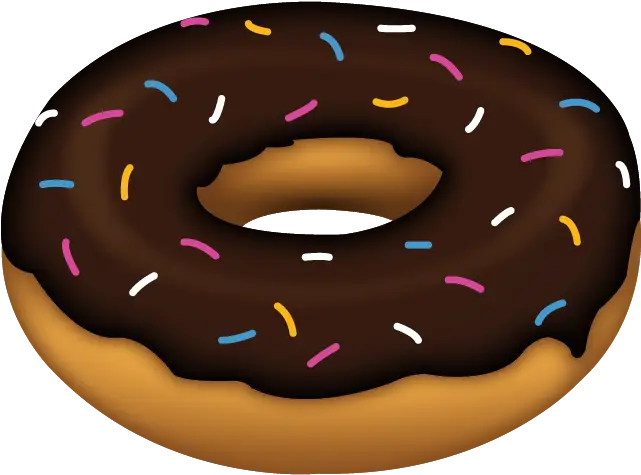 Chocolate Donut with Sprinkles