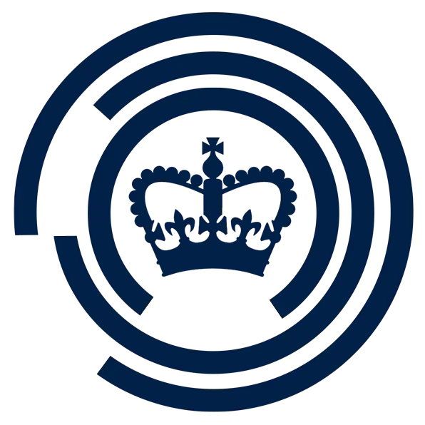 Crown Logo with Circular Design