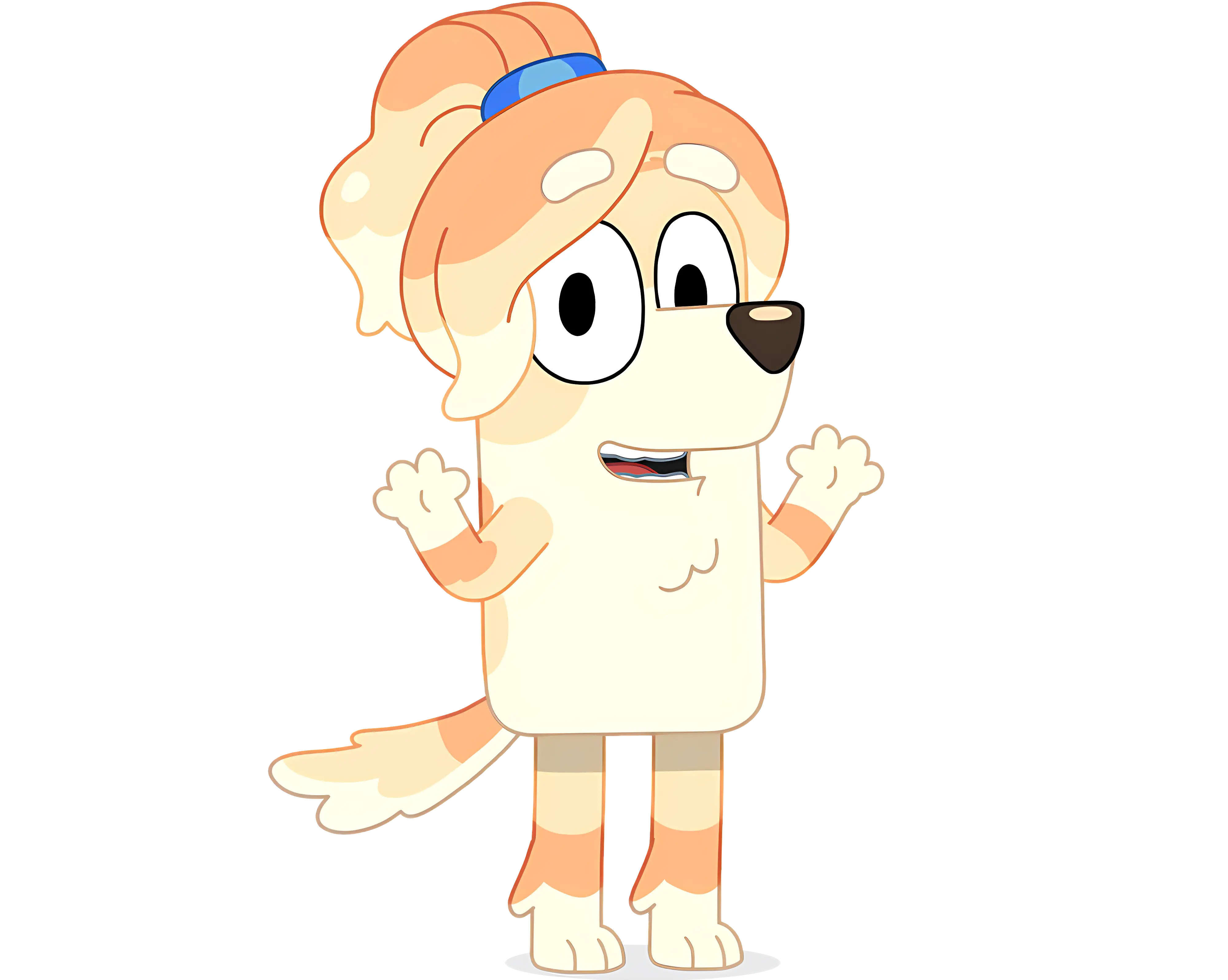 Cute Cartoon Dog Character