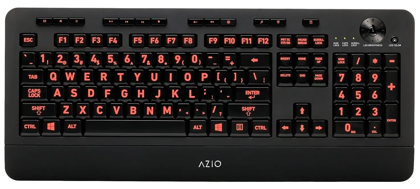 Backlit Keyboard for Enhanced Typing