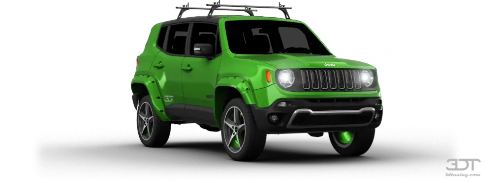 Green SUV Car for Off-Road Adventures