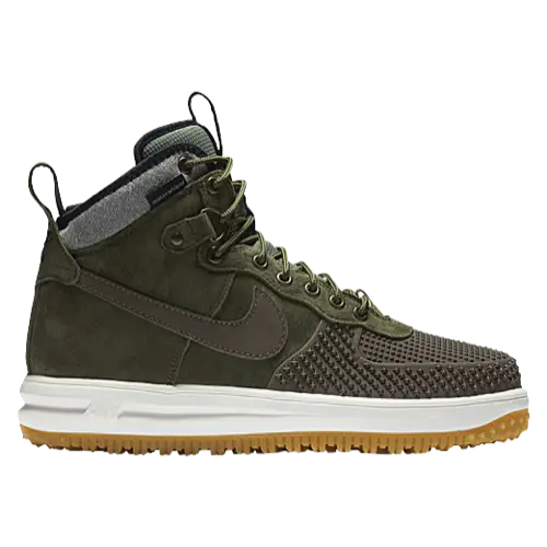 Green High-Top Sneaker with Stylish Design