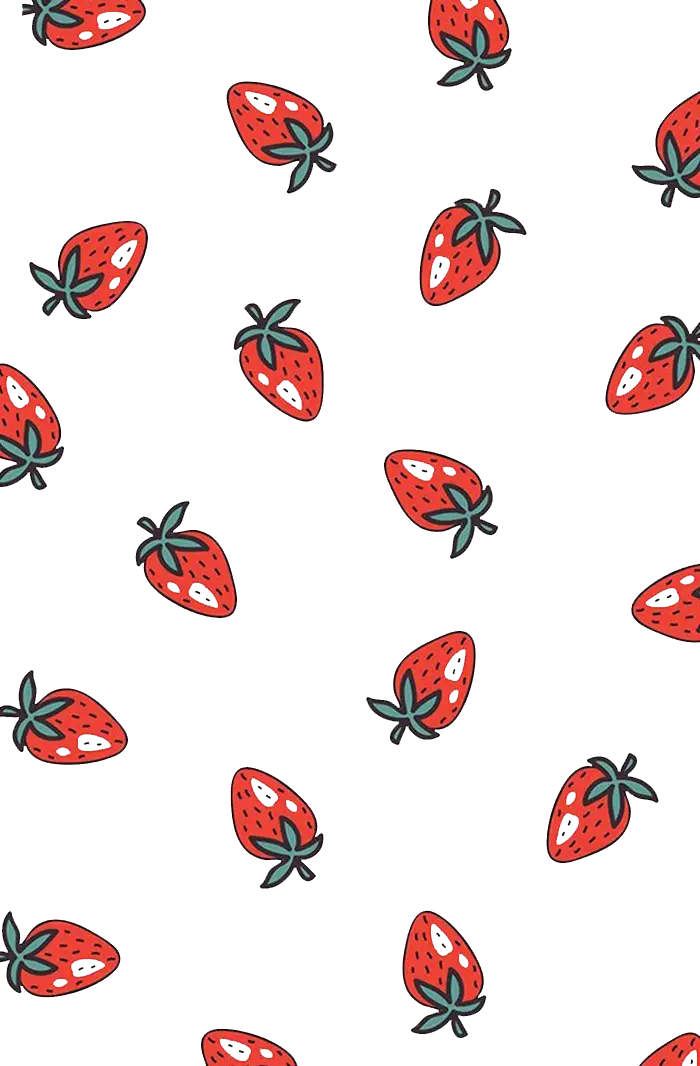 Strawberry Fruit Pattern Illustration