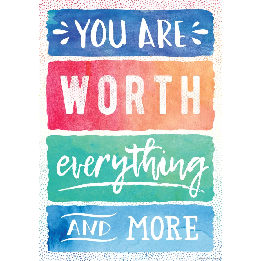 Colorful Motivational Quote Poster