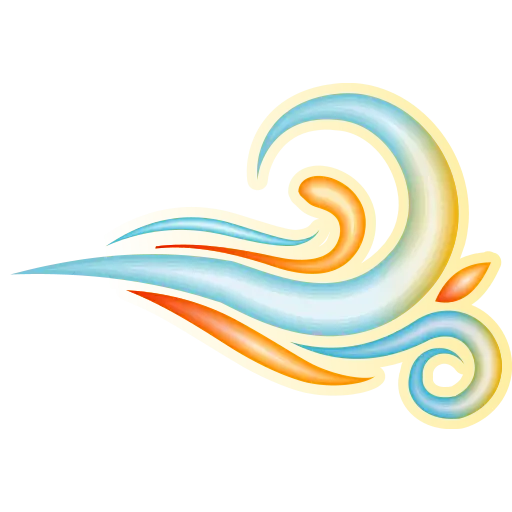 Colorful Abstract Swirl Design