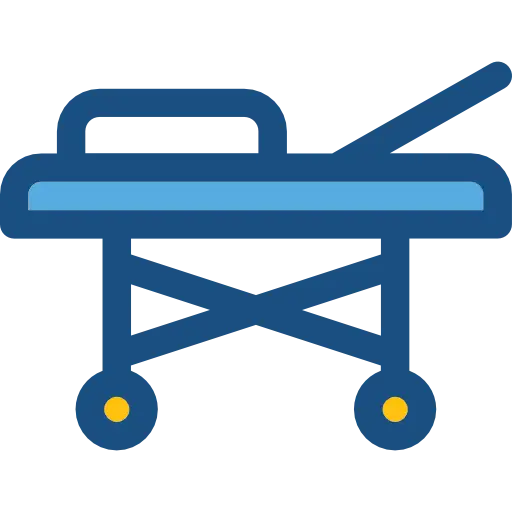 Hospital Stretcher Icon