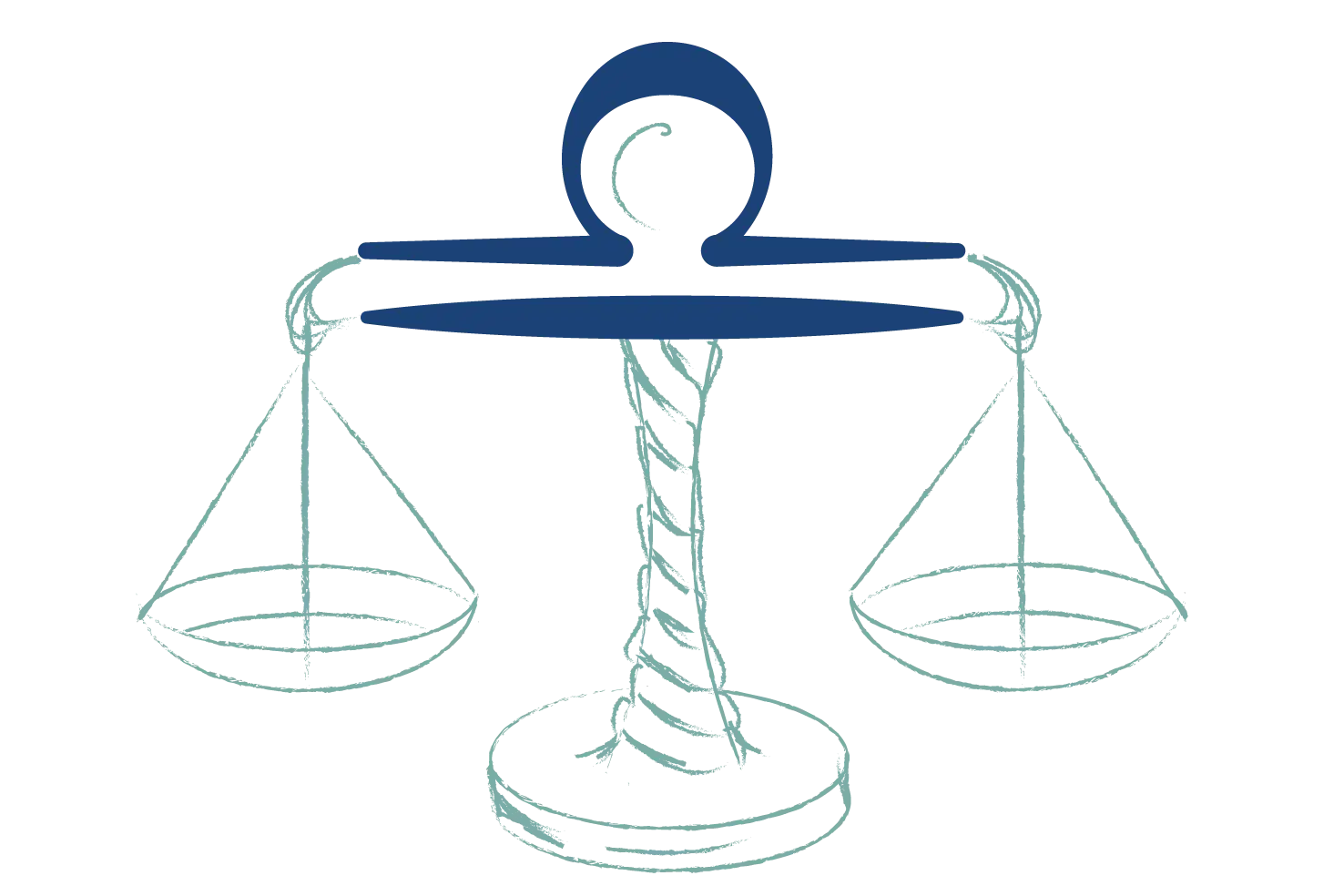 Libra Zodiac Symbol Illustration