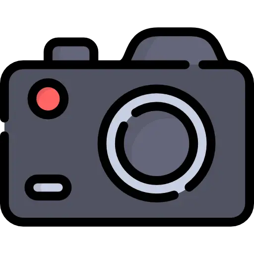 Camera Icon for Photography Representation